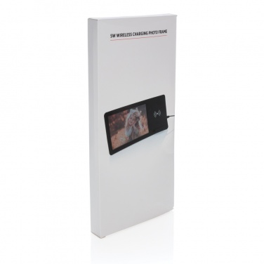 Logo trade advertising products image of: 5W Wireless charger and photo frame
